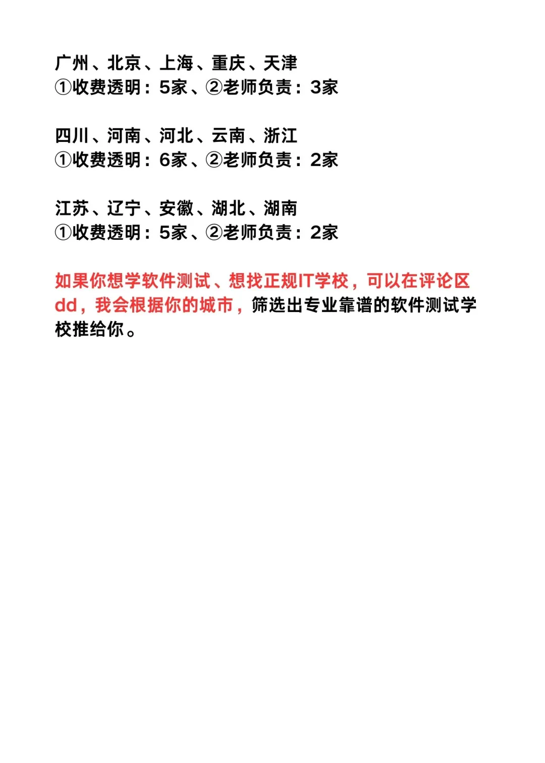 关于关于软件测试培训多少费用算合适
