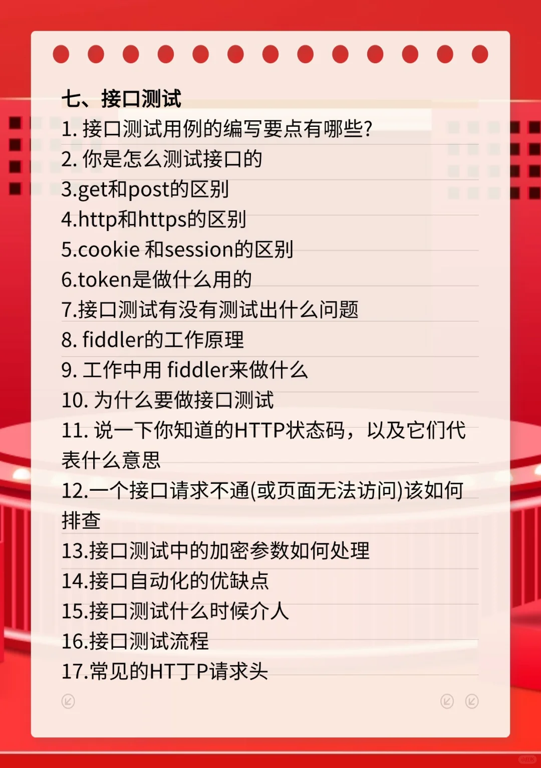 软件测试（技术➕项目）高频面试题㊙️