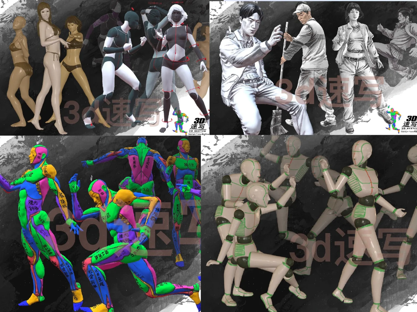 巨好用❗️😭这个3d速写软件建议人手一个