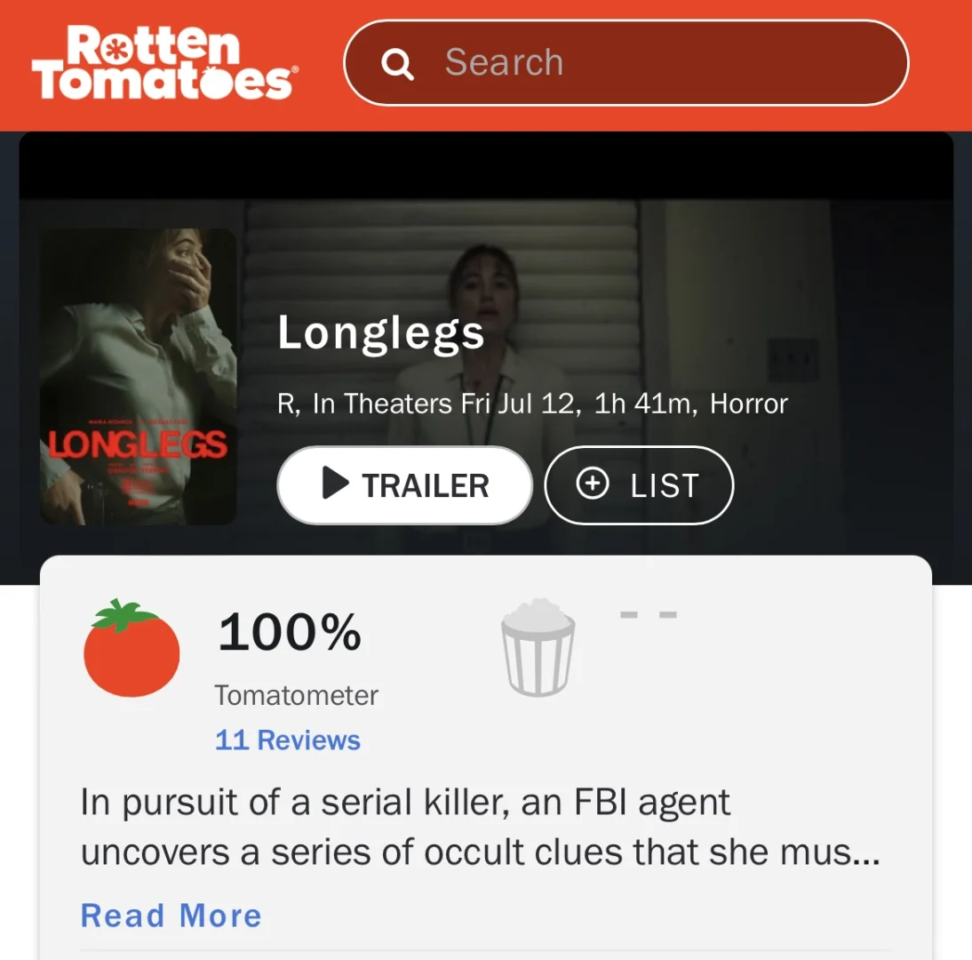 烂番茄100%，今年最恐怖电影诞生？