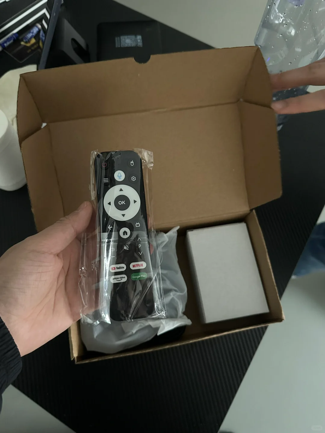 韩国电视盒子到了😄😄