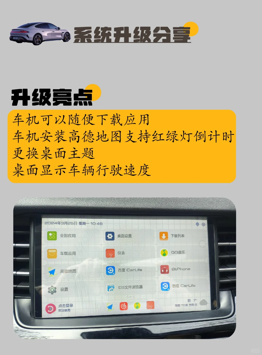 哈弗 H6 第二代，安装最新高德➕第三方软件