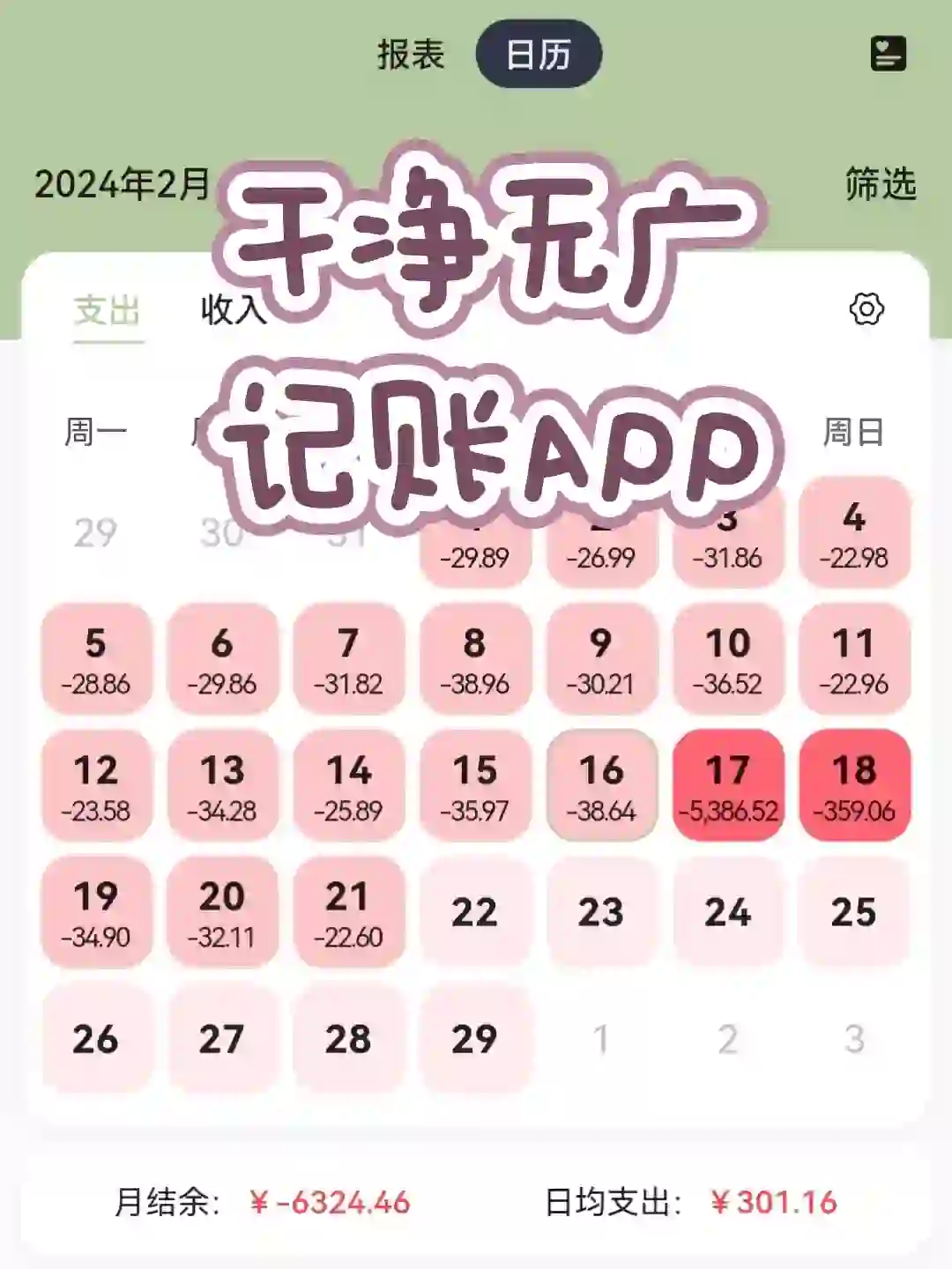 超好用的记账APP‼方便简洁还🆓