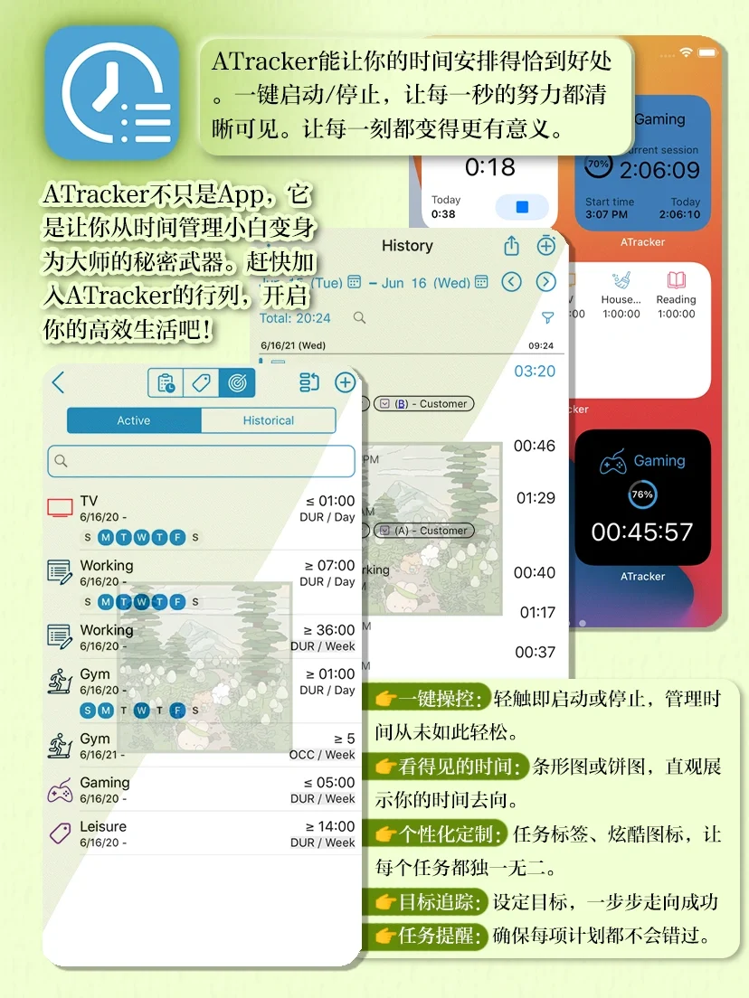 假期后重启人生💯恢复学习力🔼内卷app