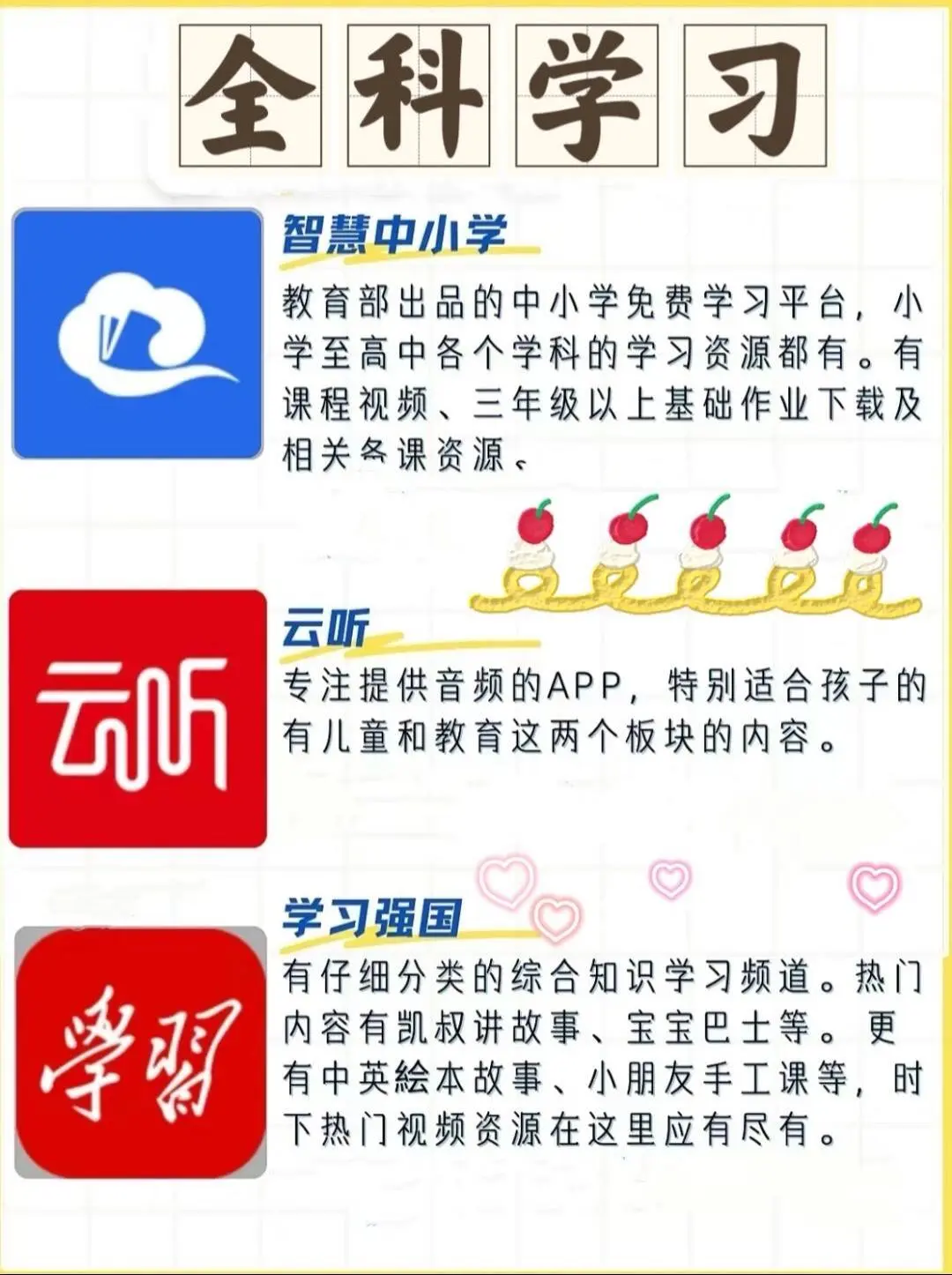 ❤️整理30款全科启蒙APP帮你省下几百万!