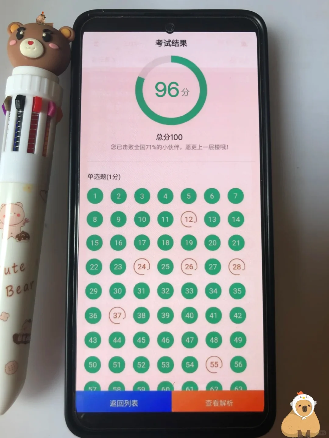 24中级会计终于一片绿了！请你死磕这个app👆