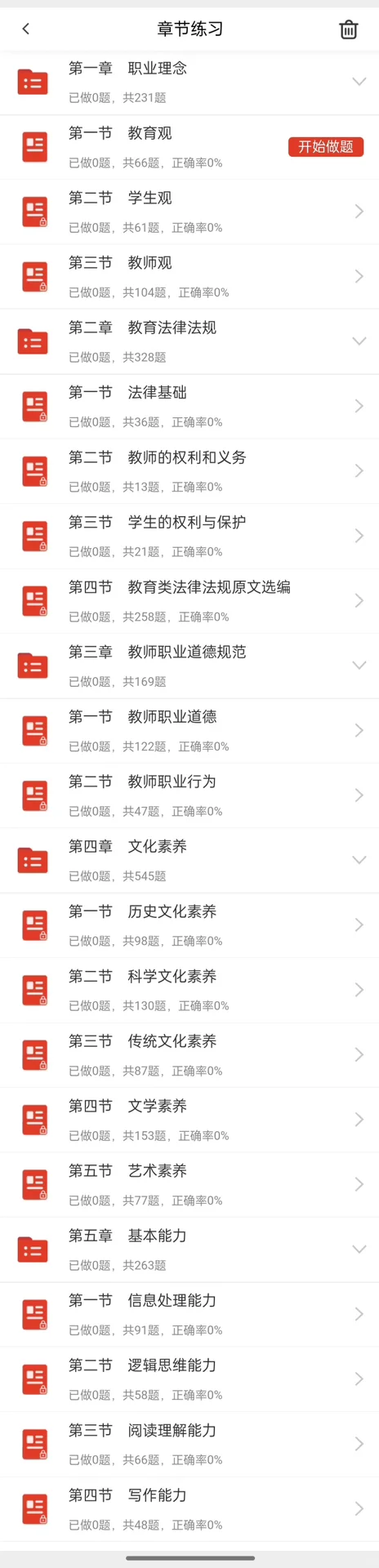 24下教资就用这个app刷题🙌🏻只要学就包过