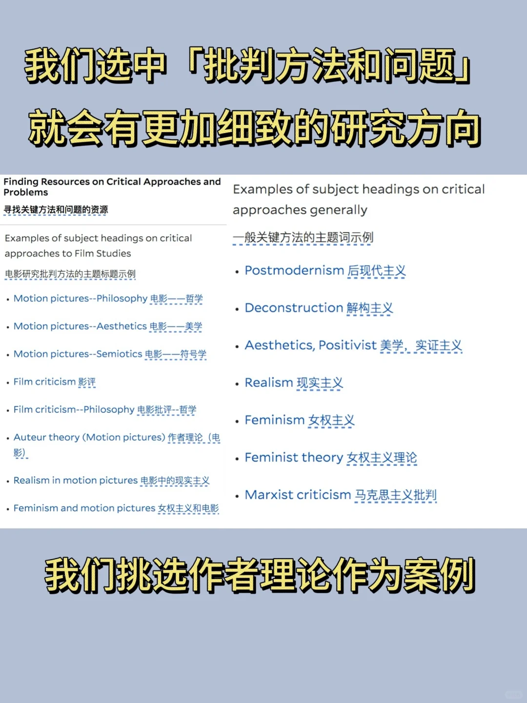 🖤🤍 耶鲁大学电影研究指南
