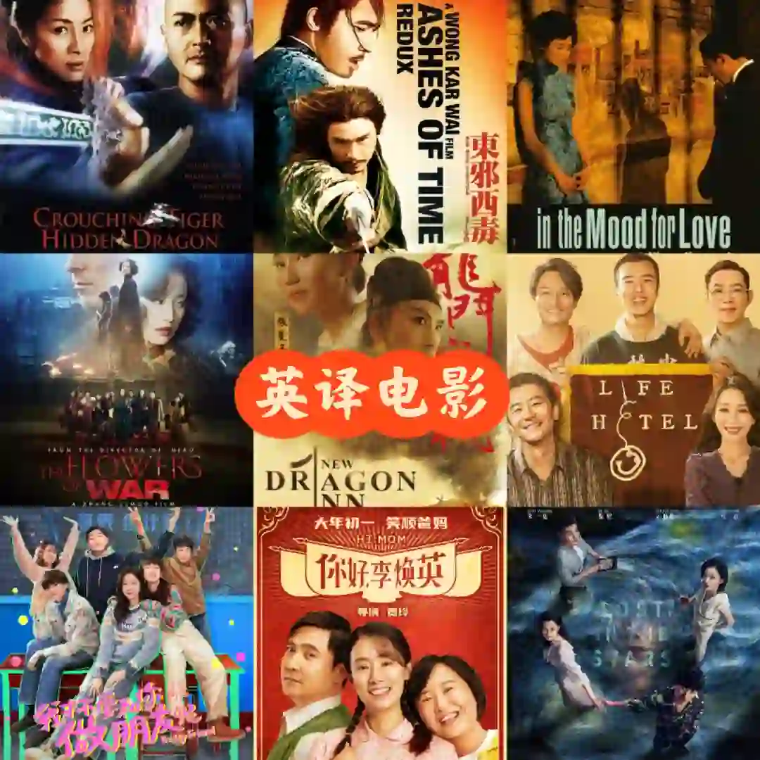 那些国产电影的英译标题