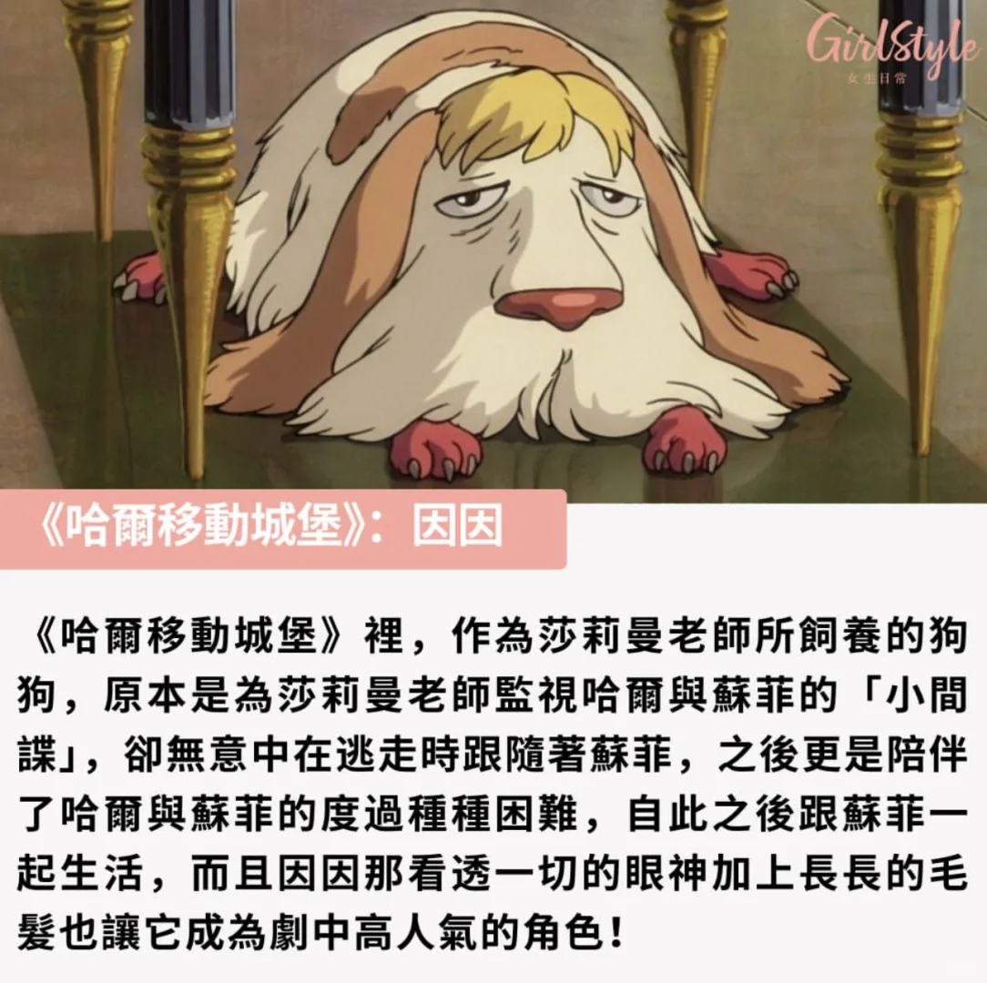 吉卜力电影疗愈人心的动物角色TOP 10!