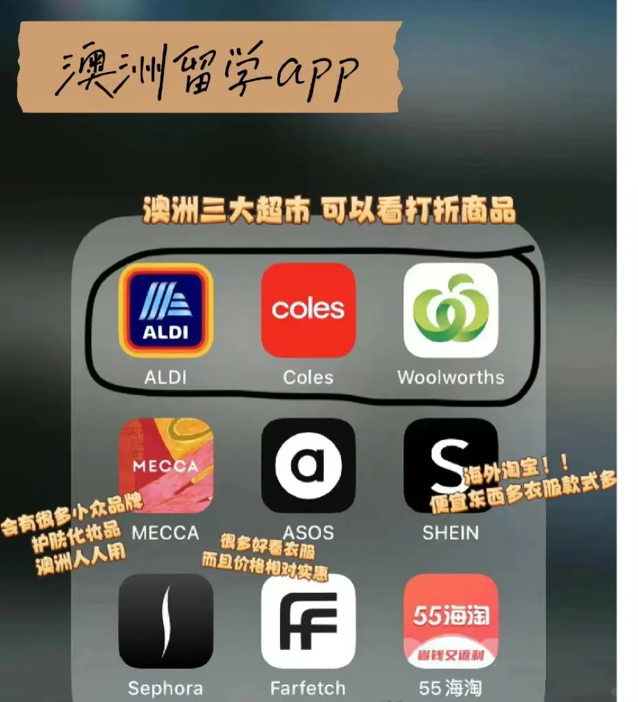 澳洲🇦🇺留学生最全必备实用APP!!