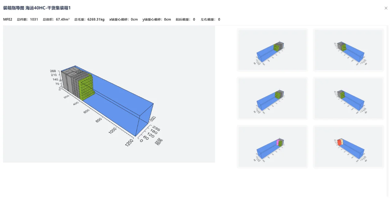 定制化装柜软件,满足企业多样化装载需求