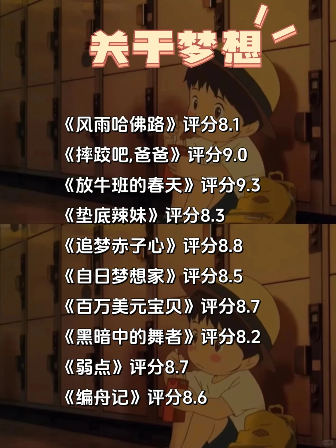 🔥独处时必看的，80部好电影‼️