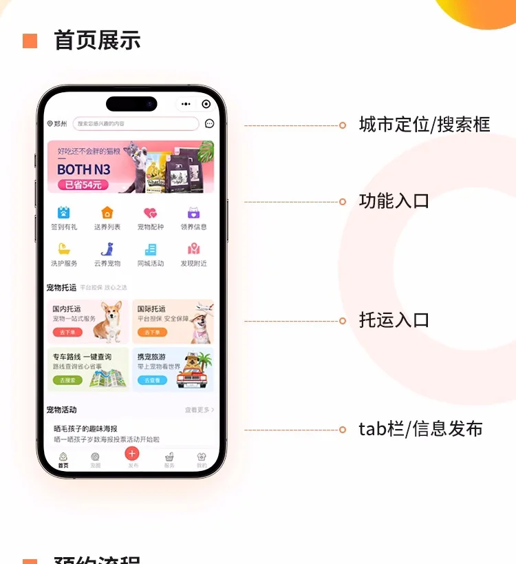 宠物服务商城APP小程序系统开发 造萌宠之家