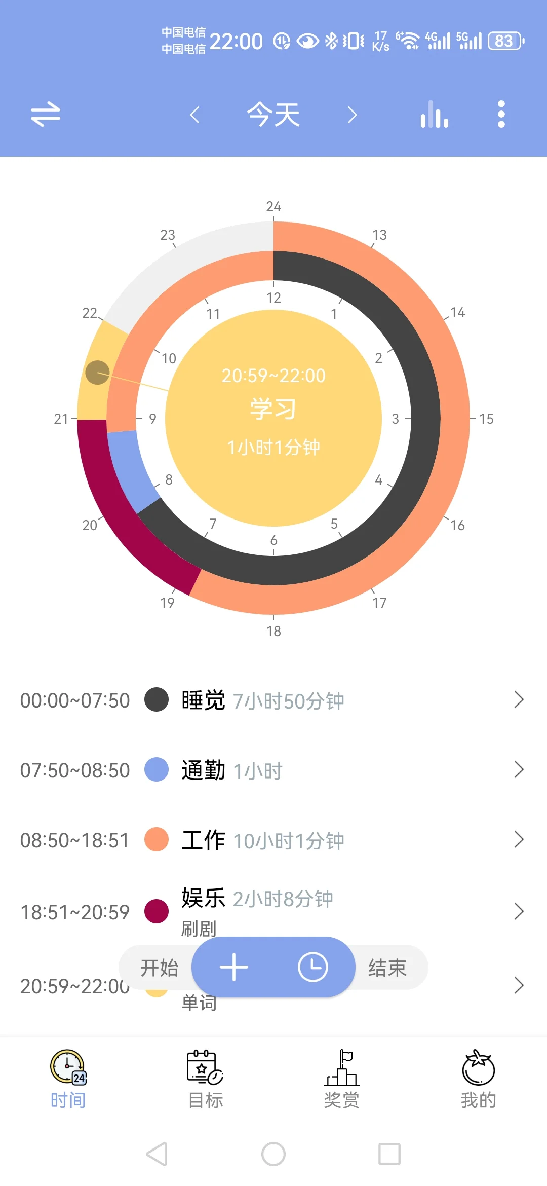 爱时间APP打卡第四天