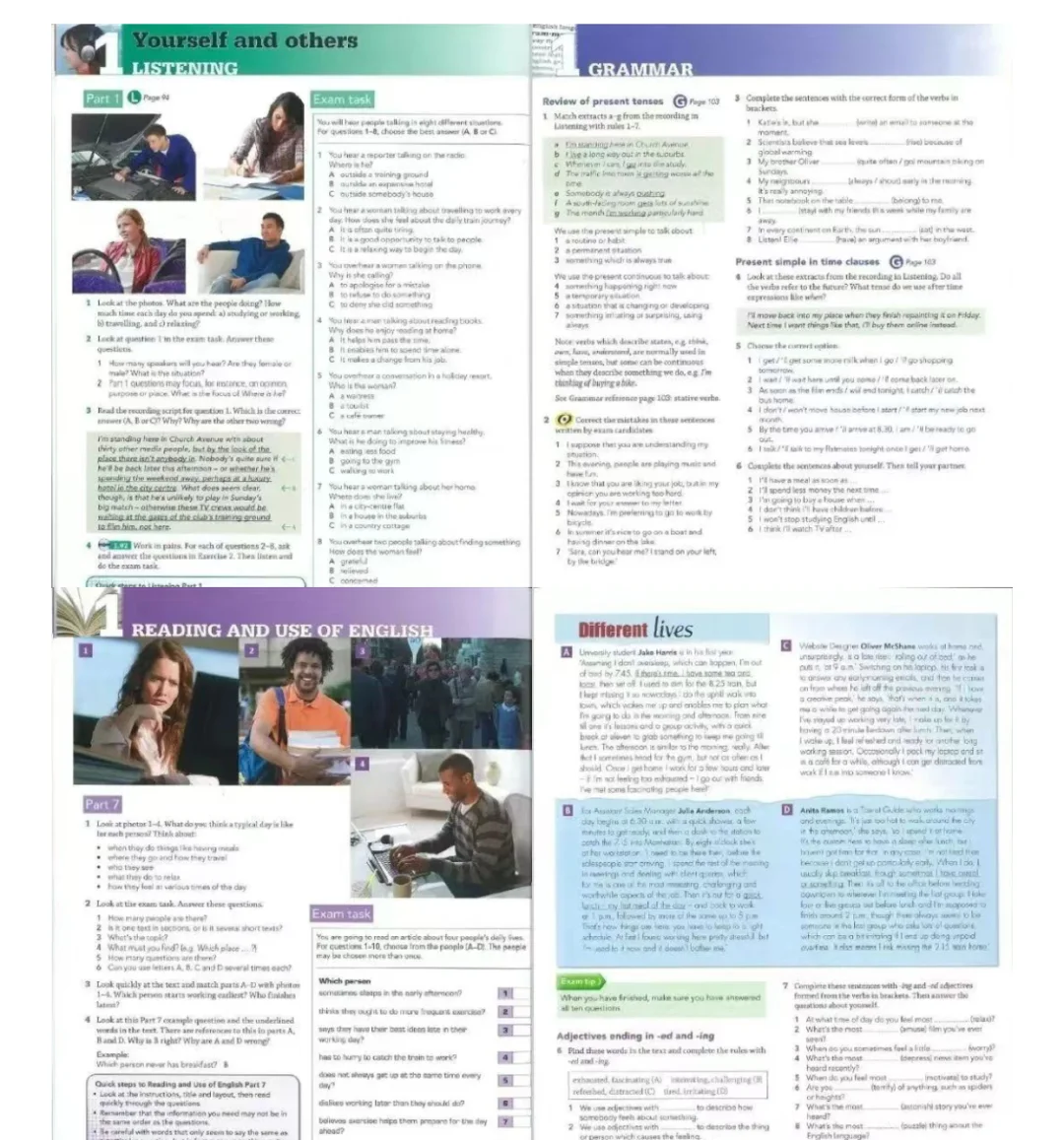 FCE白板软件剑桥complete PET/ KET课件音频