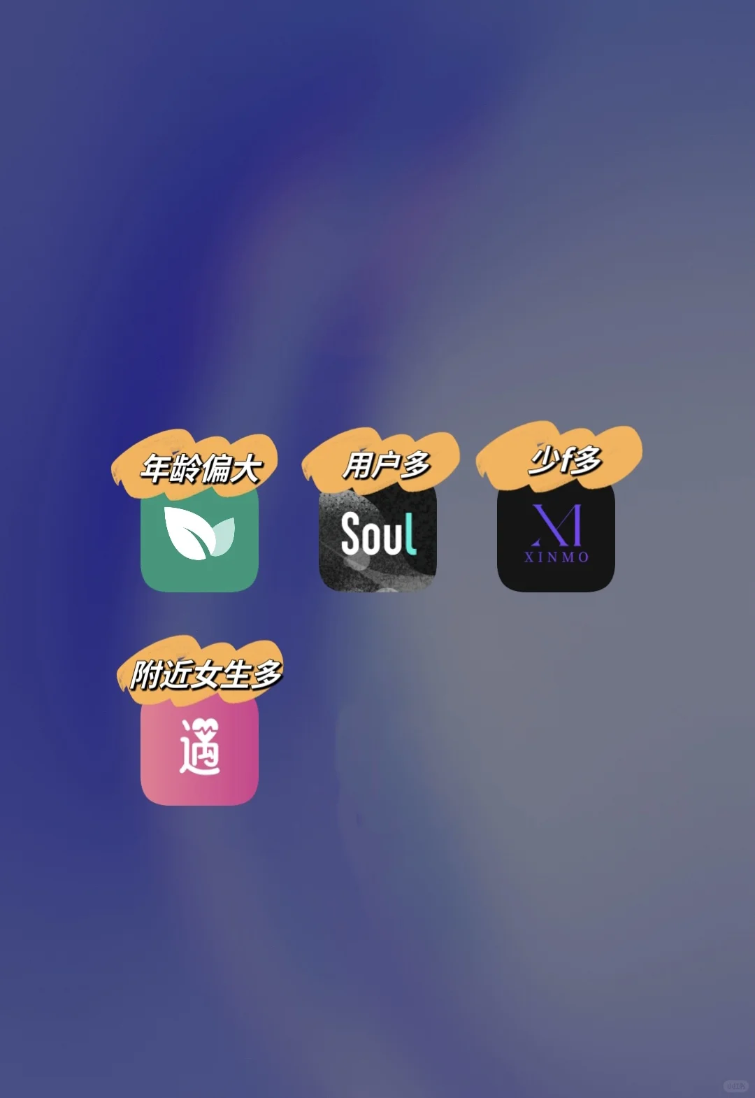 📌今天给大家精确总结我用过的社交软件🎉