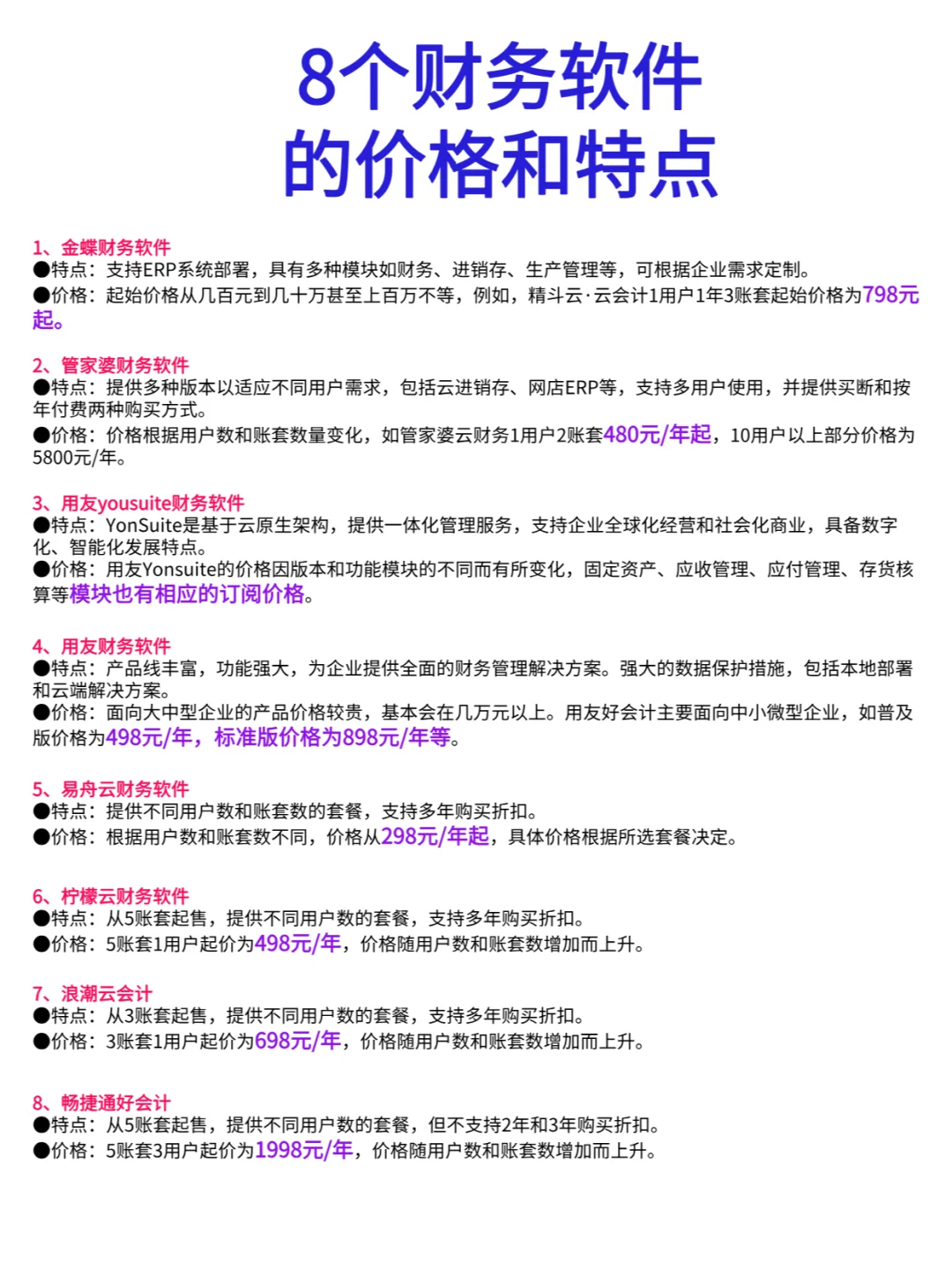 8个常见的财务软件，你用的哪一家？