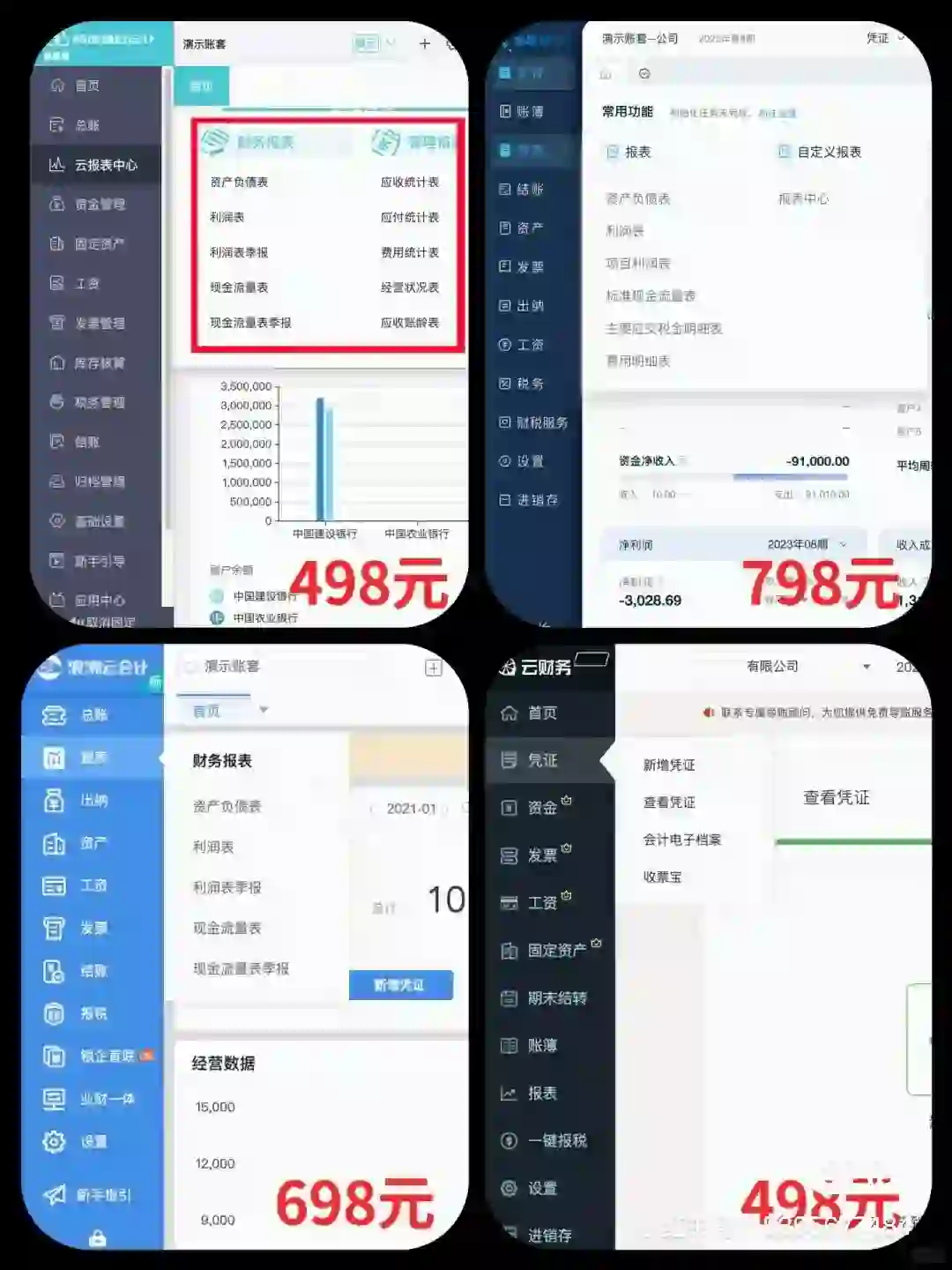 小、微企业财务软件到底选哪个好？
