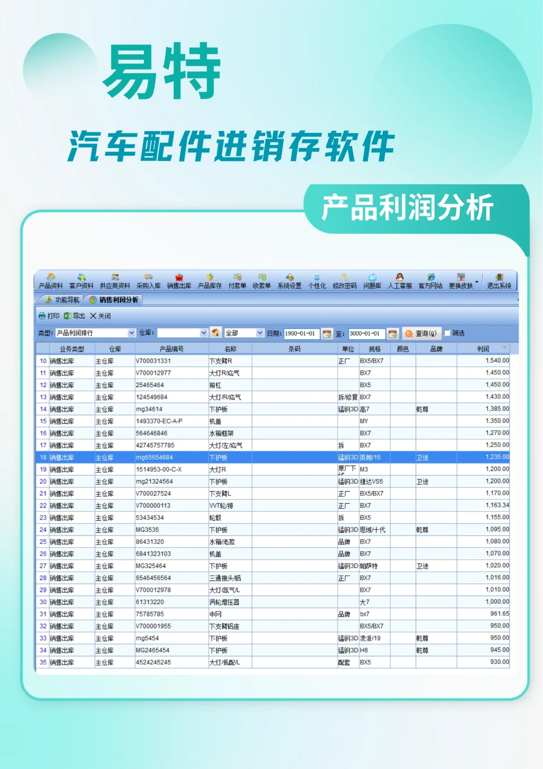 🚗必备神器，安全又高效的进销存软件