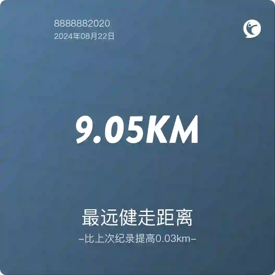 没错！我又创造纪录了「咕咚APP」