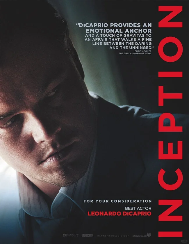 每天分享一部电影海报-《盗梦空间》