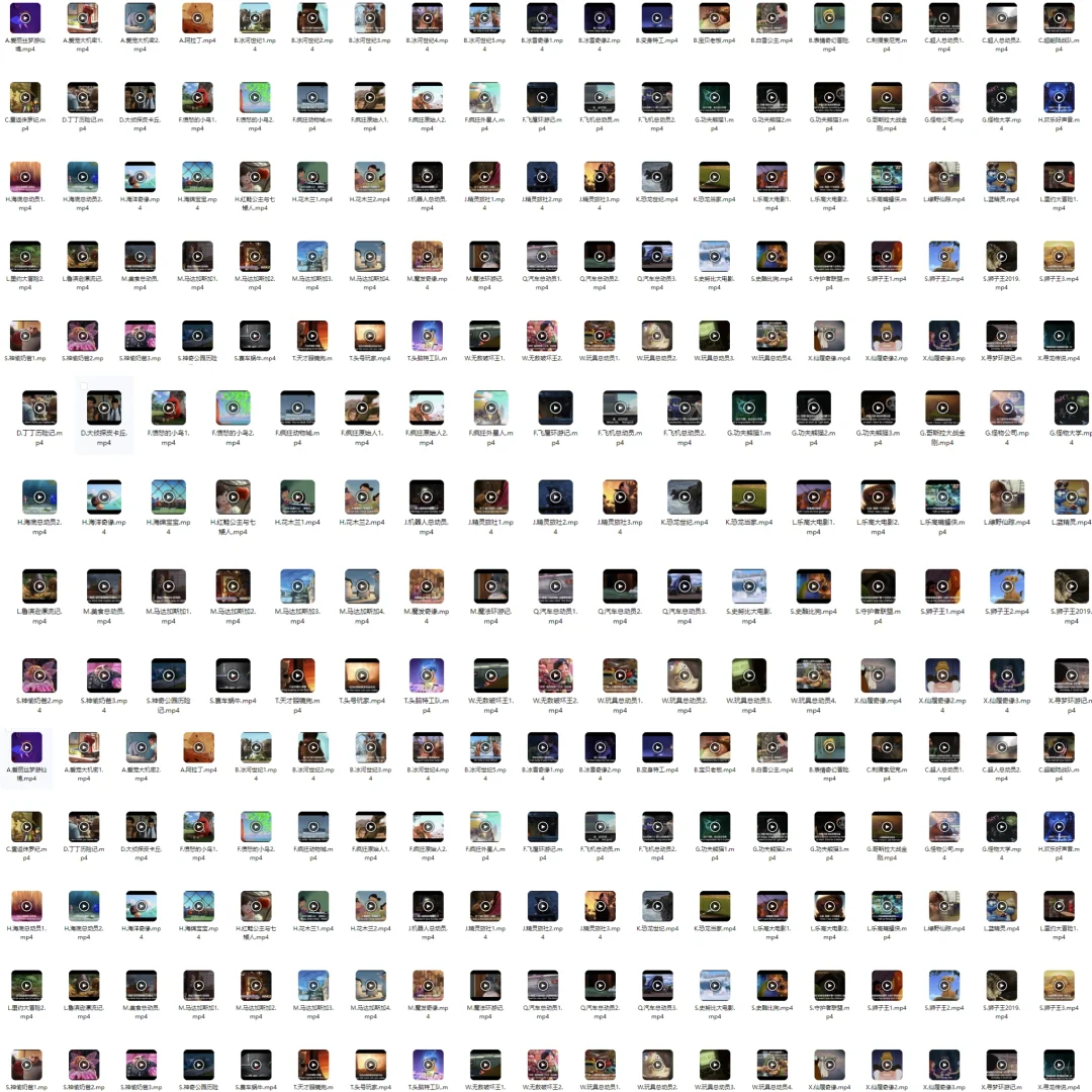 豆瓣评分top500动画电影，亲子必看