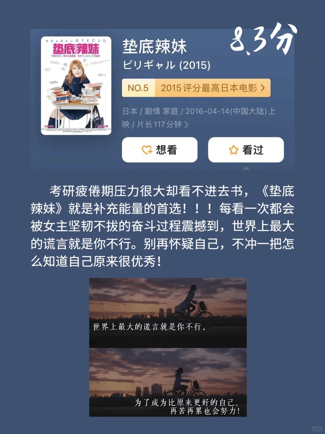 6部考研人必看高燃电影！找回状态拒绝摆烂！