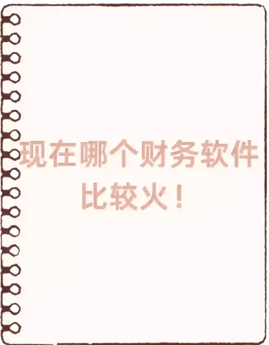 现在哪个财务软件最火🔥