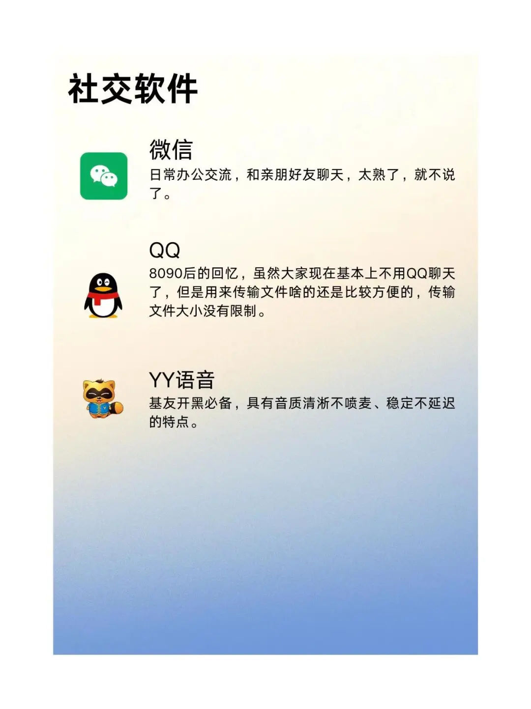 电脑装机必装软件