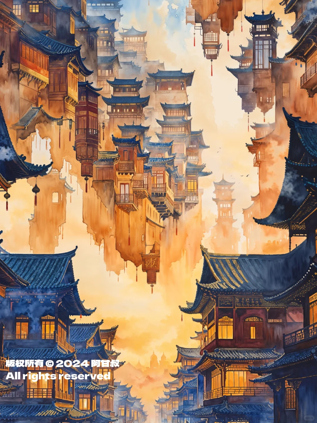 94年仙侠电影，用AI辅助重画海报，一晃40年‼️