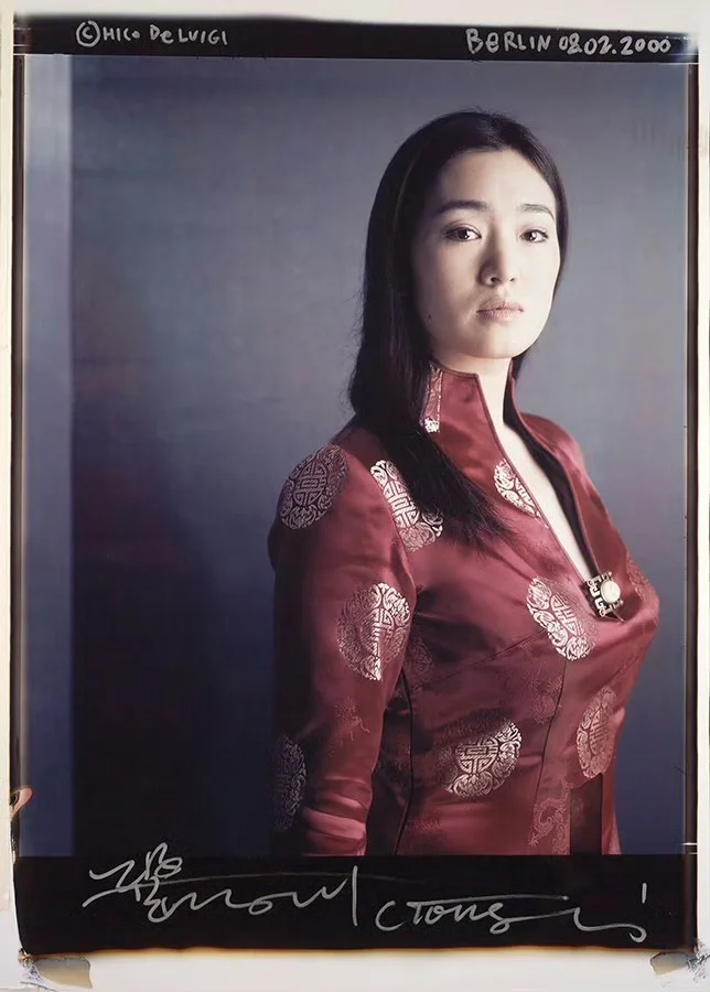 2000年巩俐、章子怡和张艺谋柏林电影节肖像