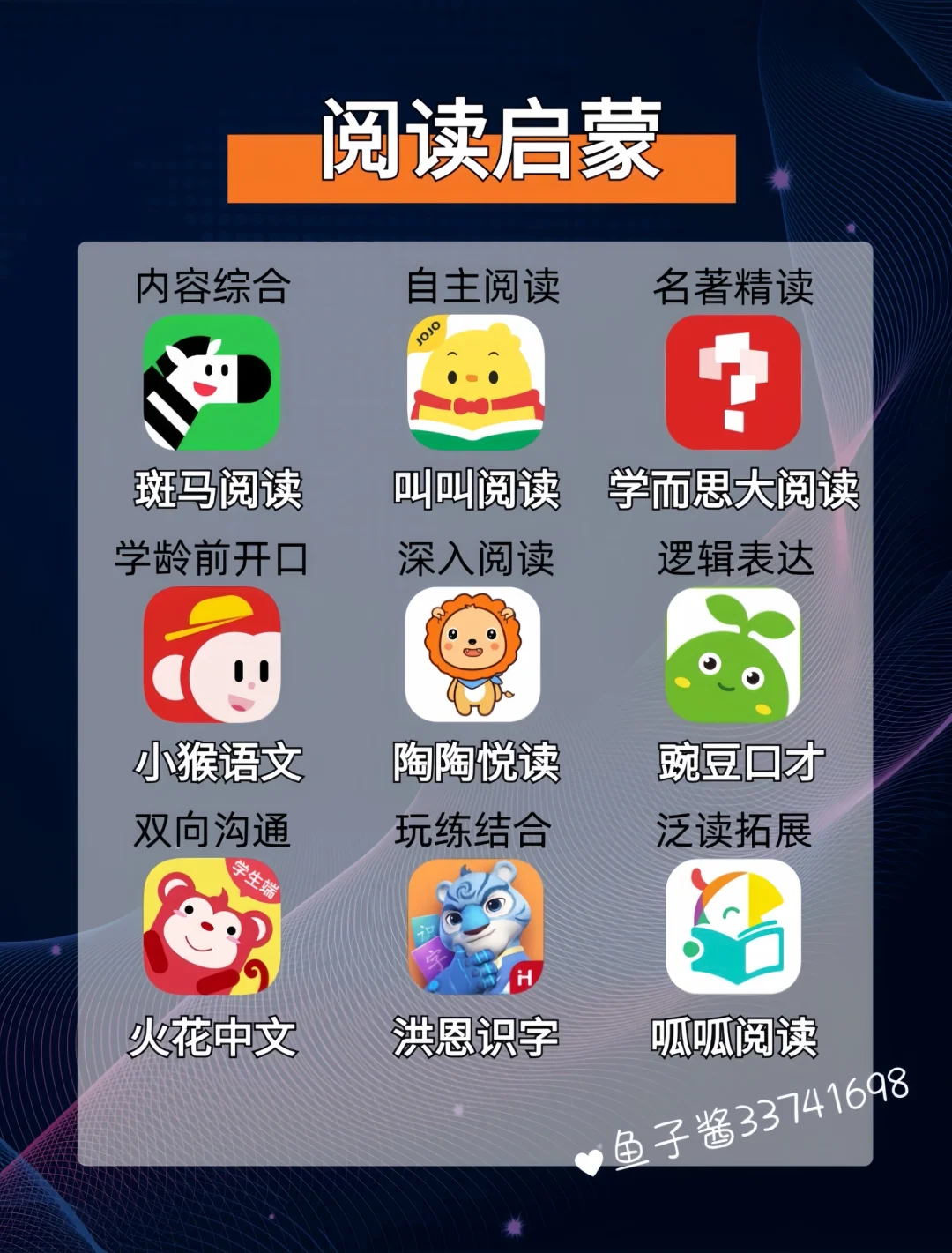 0-16岁儿童启蒙36款app，用过才敢说真话
