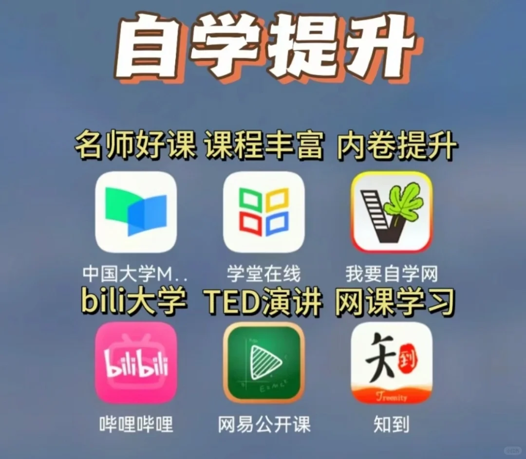 考研宝藏app分享‼学生党提升自我必备