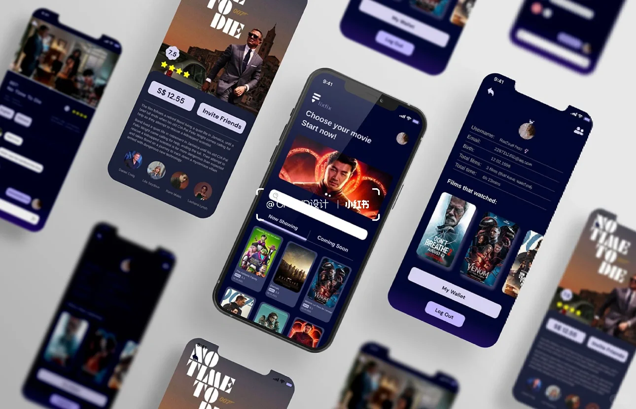 Flixfix电影APP UI/UX 🌰分享