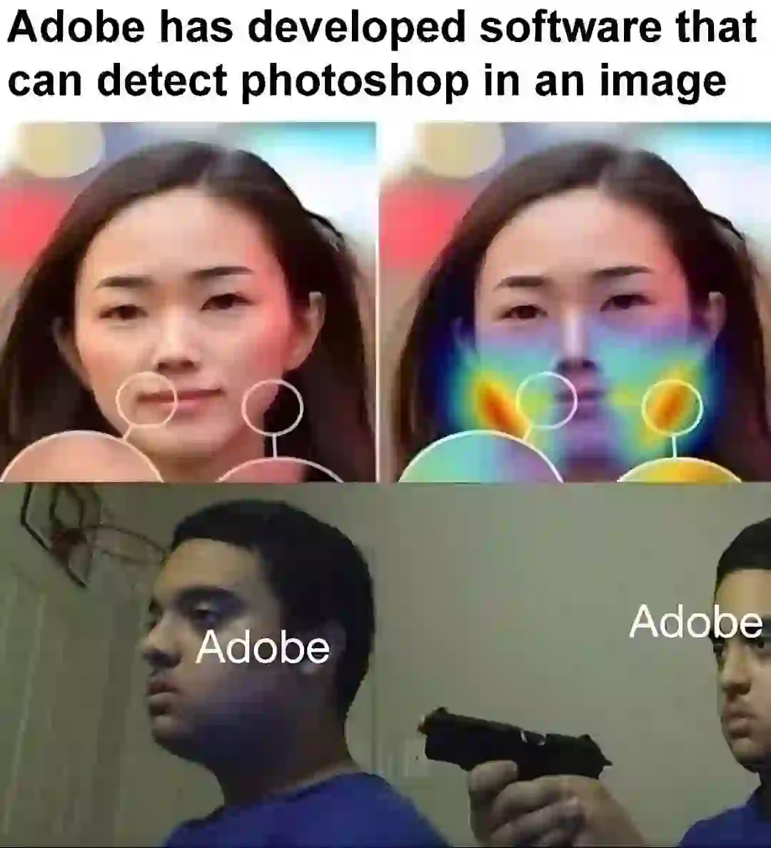 Adobe开发了可以检测照片中ps痕迹的软件