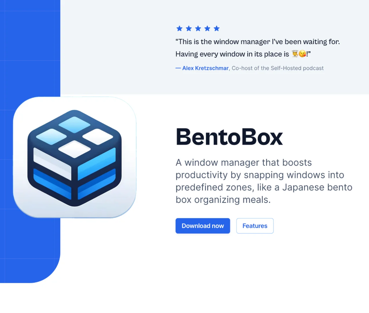 Mac新软件BentoBox：可能是最好的分屏软件