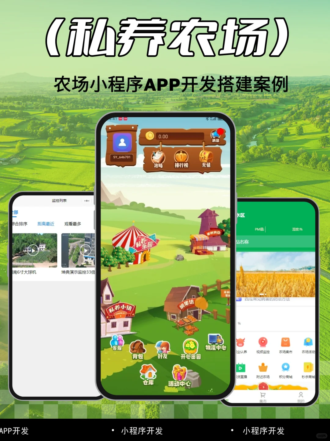 线上可以养动植物农场app游戏搭建多少钱