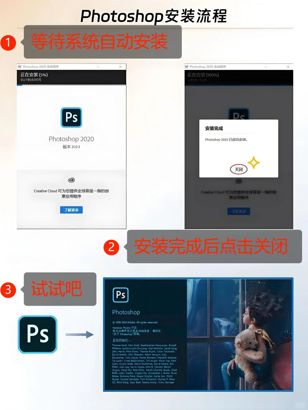 Photoshop2020-2024修图软件免费拿走