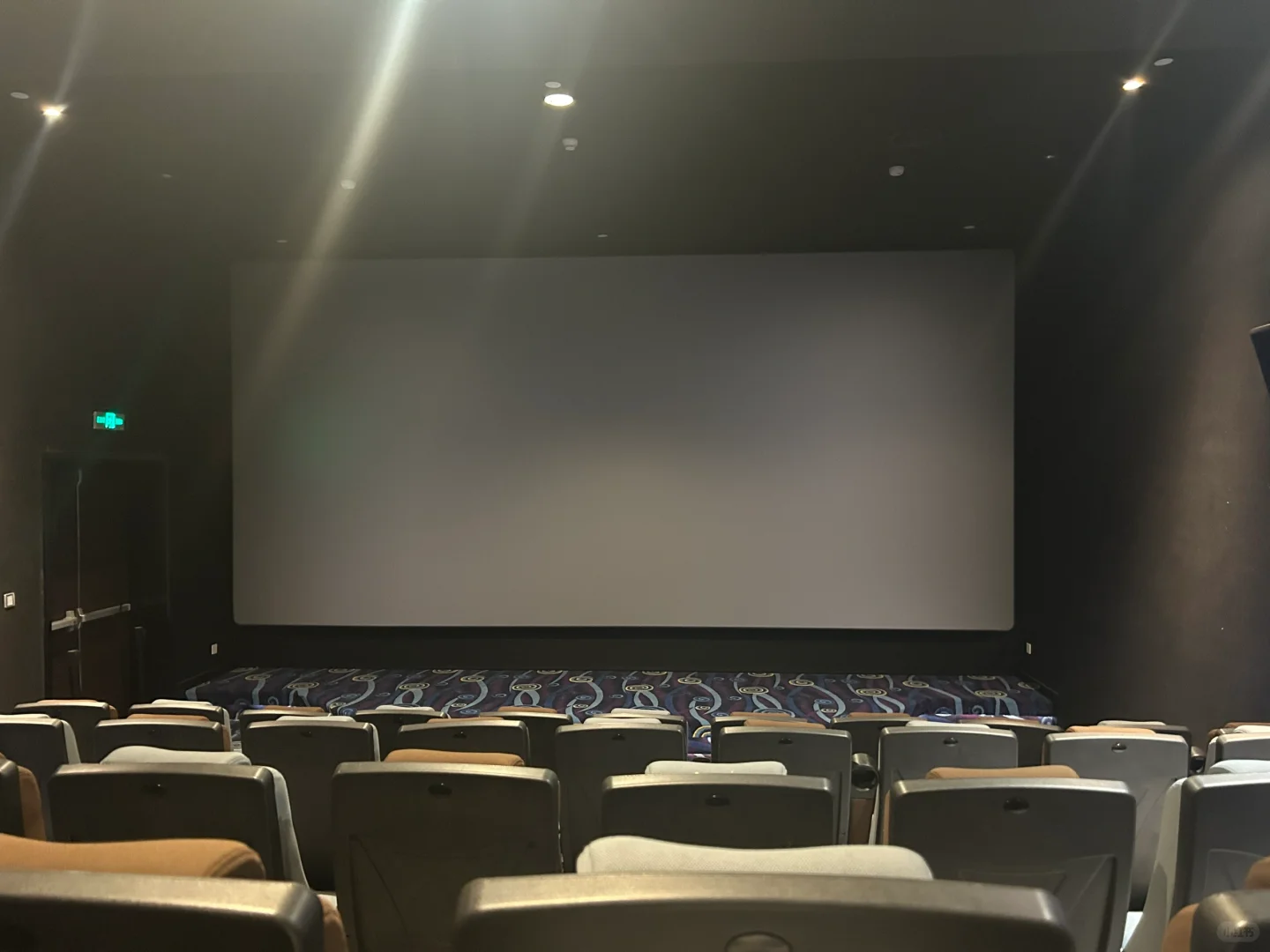 六一我一人看电影，而且是包场那种