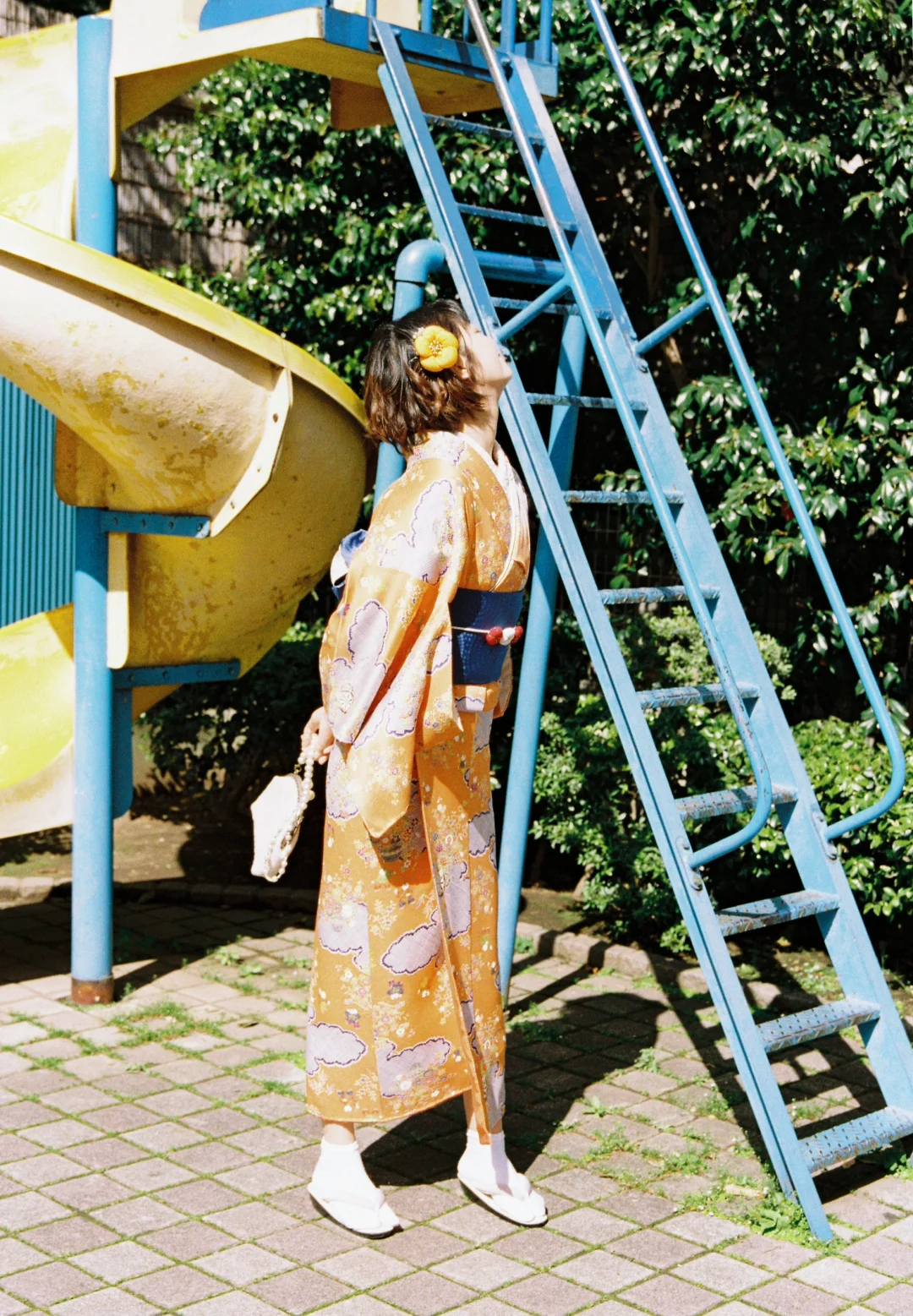 Tokyo 和服写真｜橘子汽水的夏天 滋～