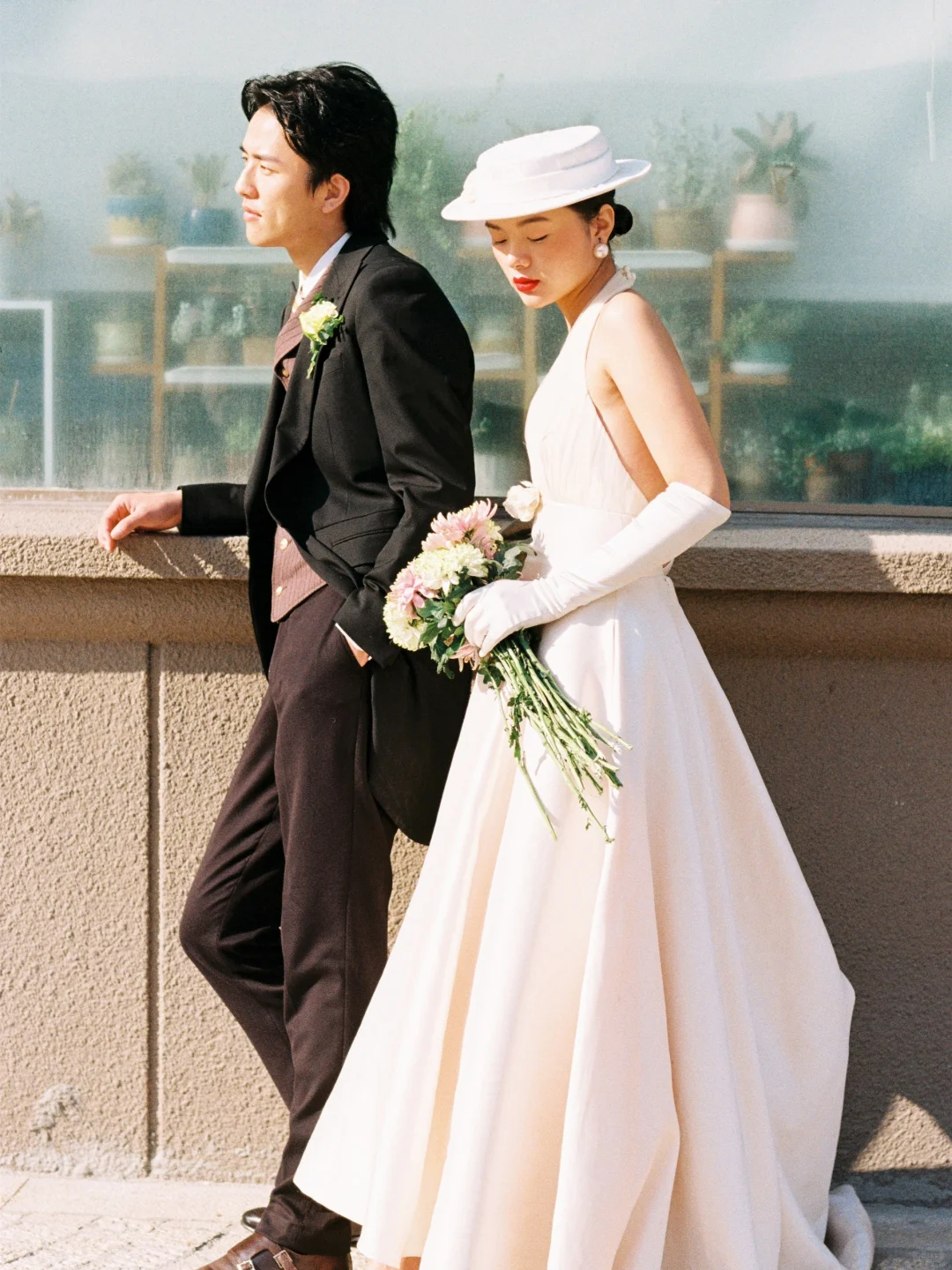 电影胶片婚纱照