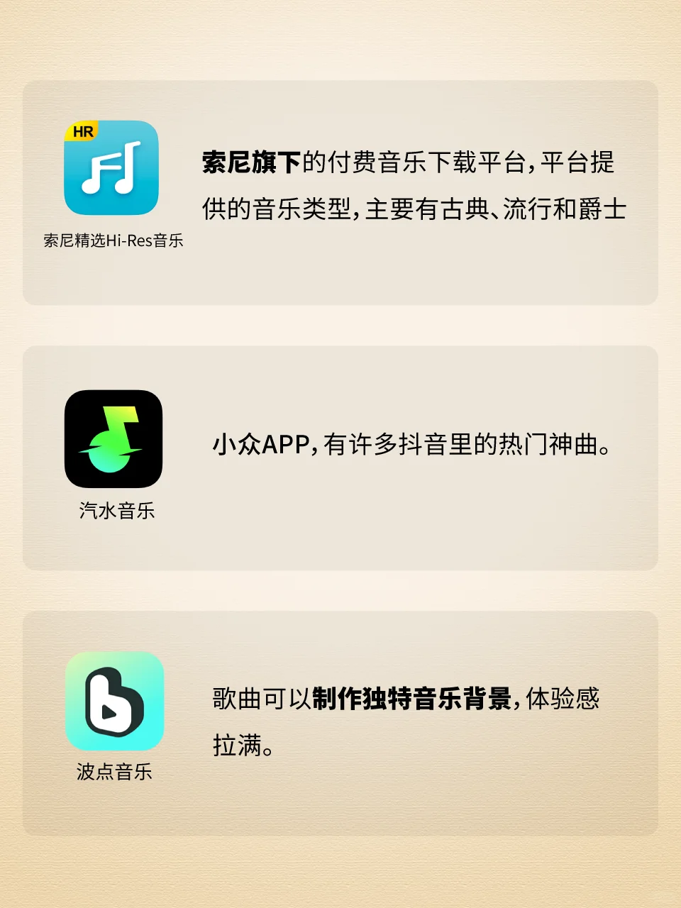 一图看懂你的音乐APP段位!