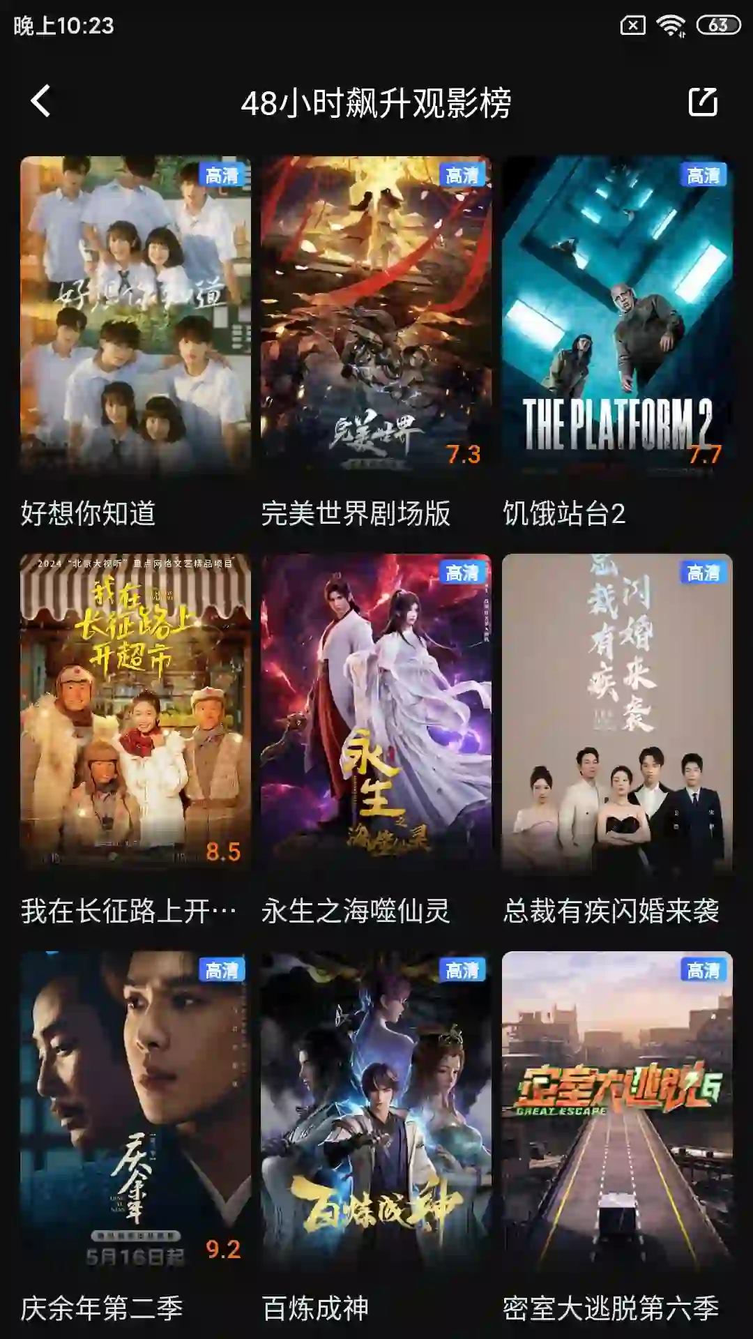 无偿分享一下高清无广追剧看剧视频软件app