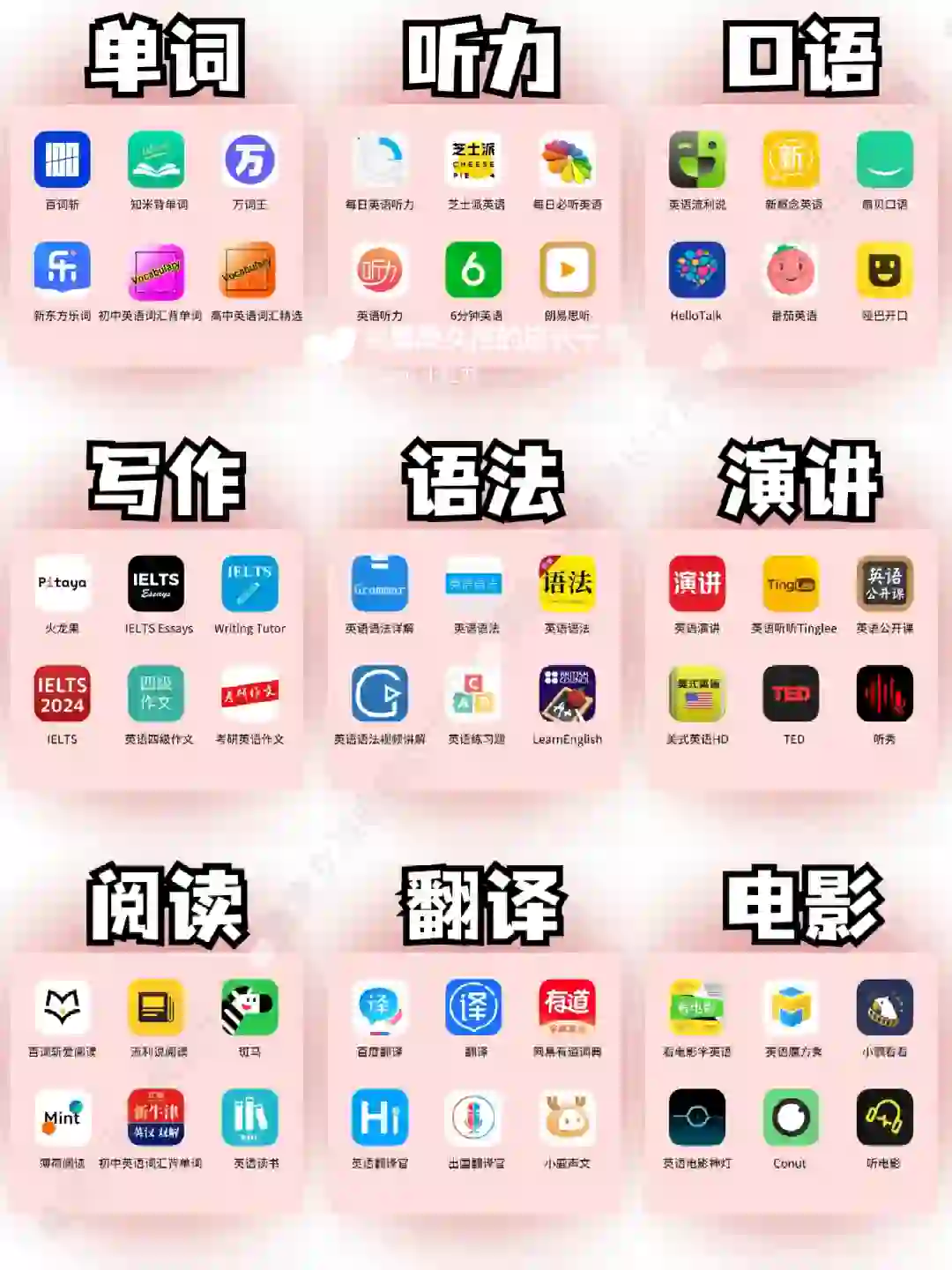 54款自学英语宝藏APP❗❗学生党假期内卷