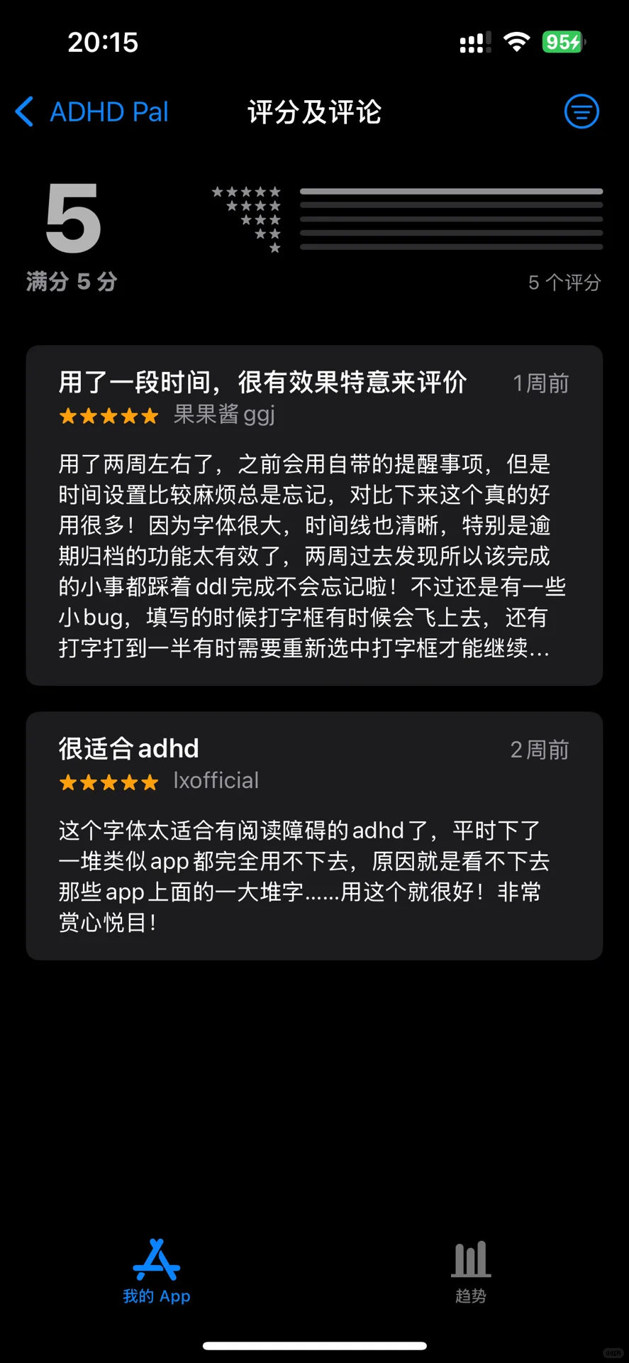 ADHD+P 人值得一试的爆赞App