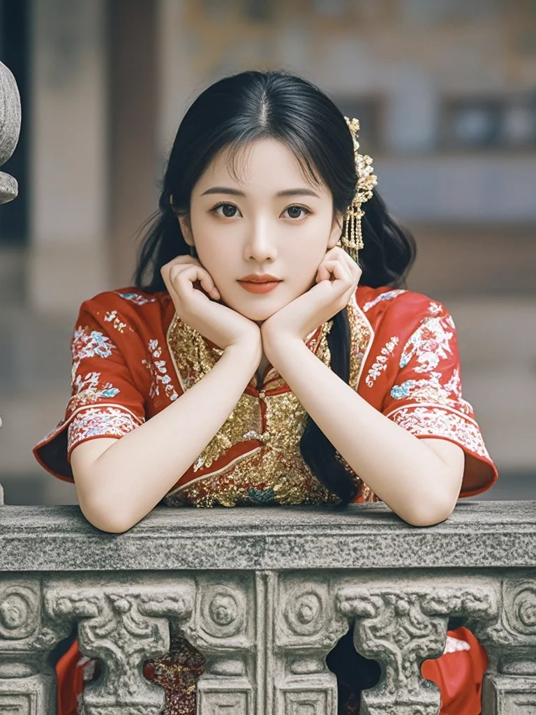 美女壁纸︳巧笑倩兮，美目盼兮🧞‍♀️