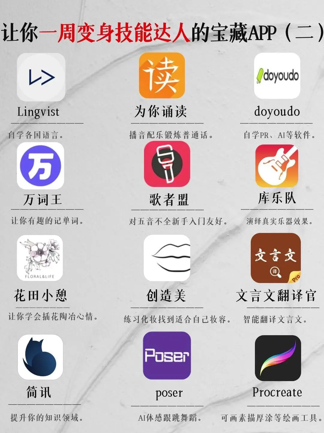 难道这些免费自学软件你还不知道？