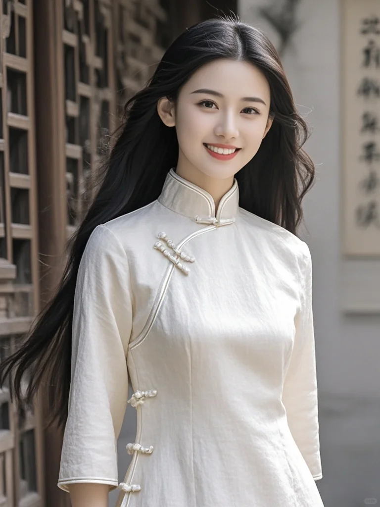 美女壁纸︳民国风旗袍校花女神，美翻了😍