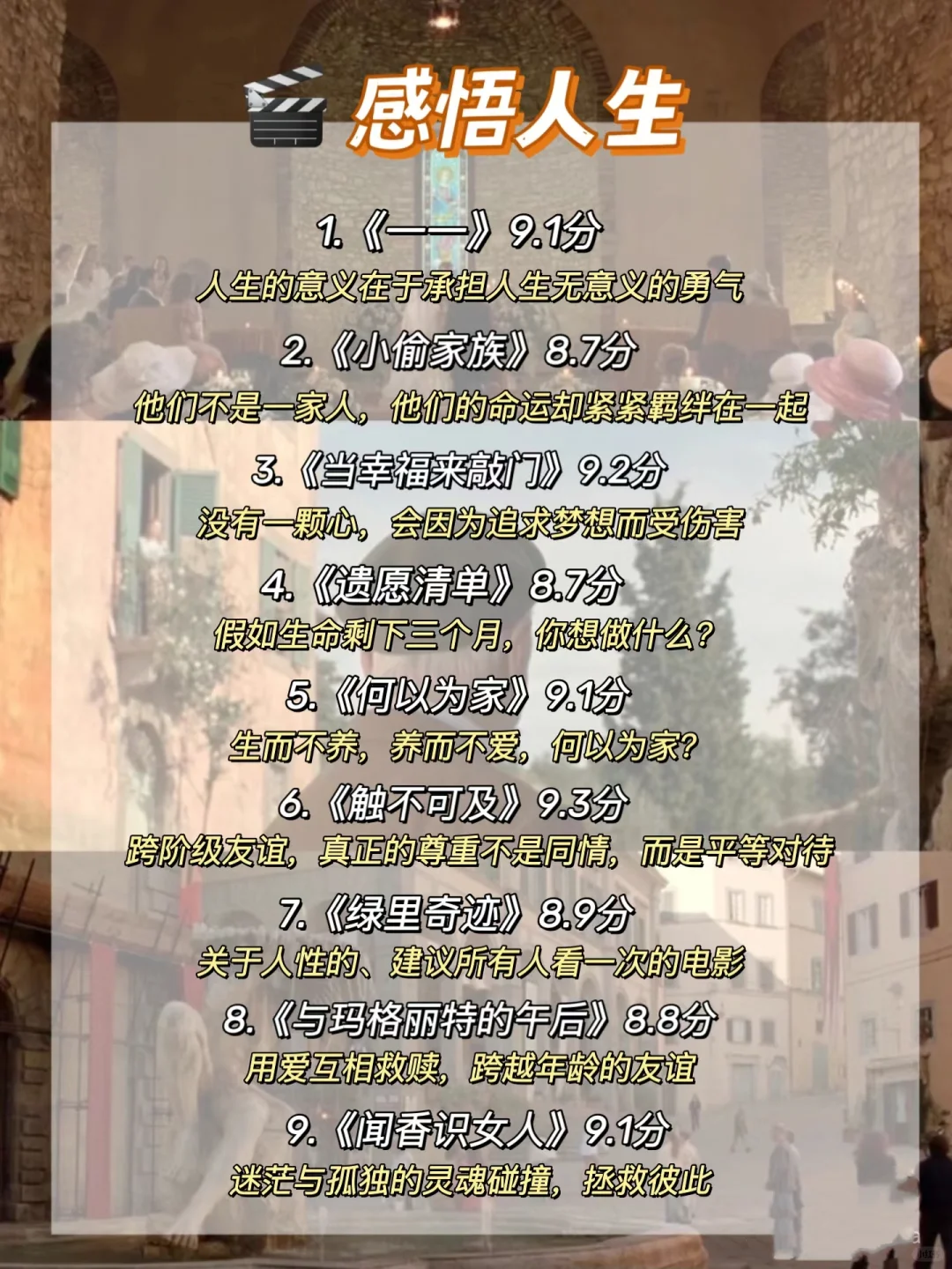 请狂刷这54部电影❗️女性成长必看😘😘